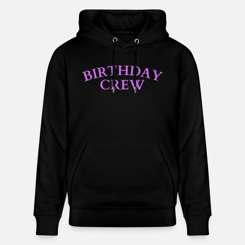 Équipage d’anniversaire - Sweat à capuche bio CRUISER Stanley/Stella Unisexe - noir