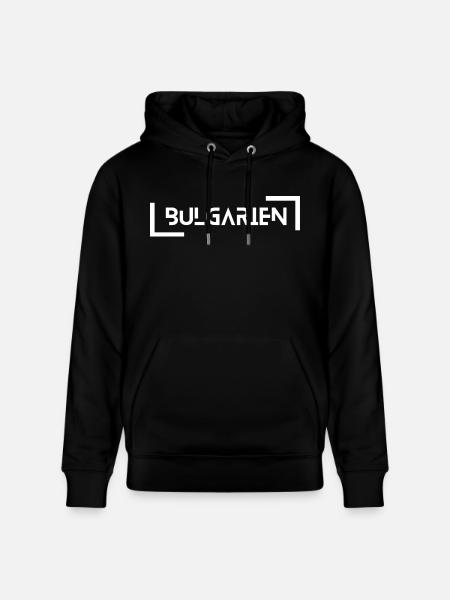 Bulgaria - Stanley/Stella CRUISER Unisex Organic Hoodie - black