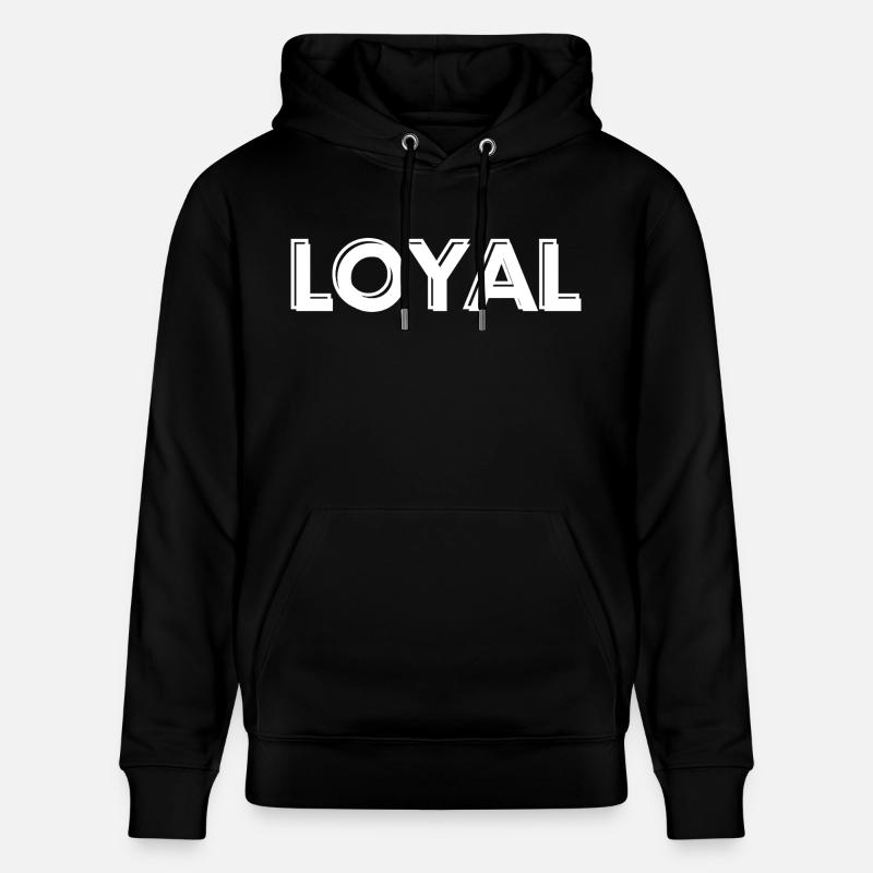 Loyauté loyale - Sweat à capuche bio CRUISER Stanley/Stella Unisexe - noir