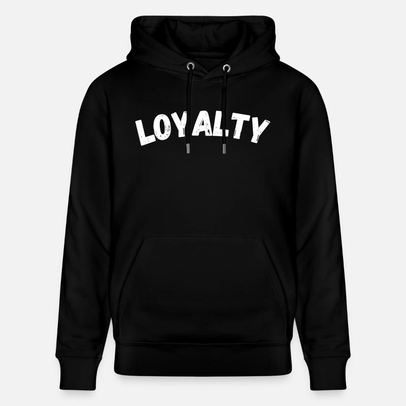 Loyauté - Sweat à capuche bio CRUISER Stanley/Stella Unisexe - noir