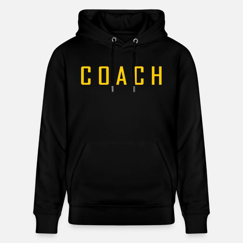 COACH - Sweat à capuche bio CRUISER Stanley/Stella Unisexe - noir