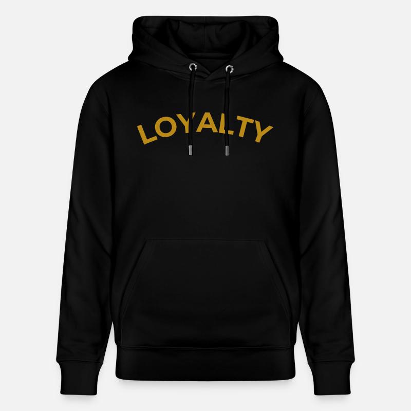 Loyalty - Stanley/Stella Unisex Bio-Hoodie CRUISER  - Schwarz