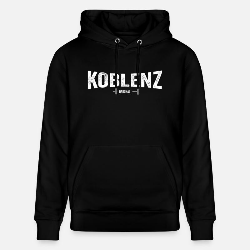 Koblenz Original - Stanley/Stella Unisex Bio-Hoodie CRUISER  - Schwarz