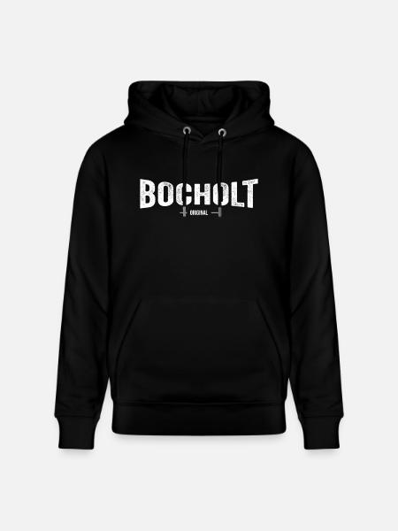 Bocholt Original - Stanley/Stella Unisex Bio-Hoodie CRUISER  - Schwarz