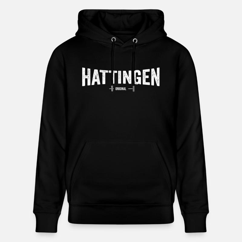 Hattingen Original - Stanley/Stella Unisex Bio-Hoodie CRUISER  - Schwarz