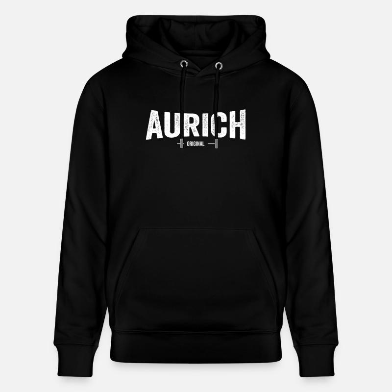 Aurich Original - Stanley/Stella Unisex Bio-Hoodie CRUISER  - Schwarz