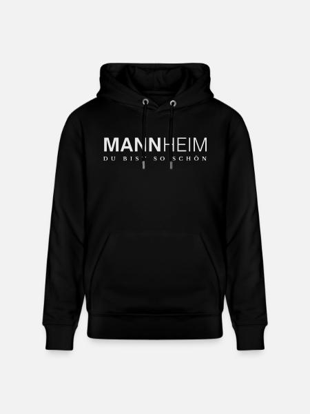Mannheim, vous êtes si belle - Sweat à capuche bio CRUISER Stanley/Stella Unisexe - noir