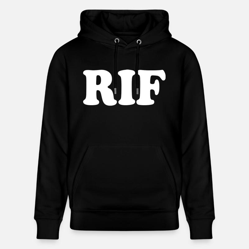 Rif - Sweat à capuche bio CRUISER Stanley/Stella Unisexe - noir