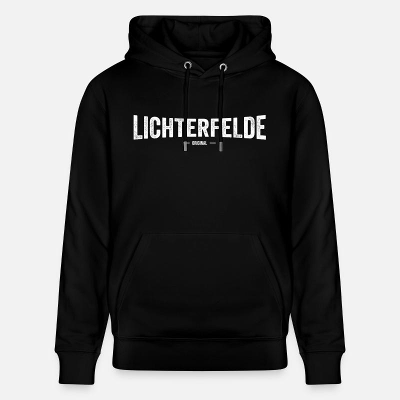 Lichterfelde Original - Stanley/Stella Unisex Bio-Hoodie CRUISER - Schwarz