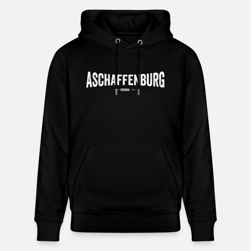 Aschaffenburg Original - Stanley/Stella Unisex Bio-Hoodie CRUISER  - Schwarz