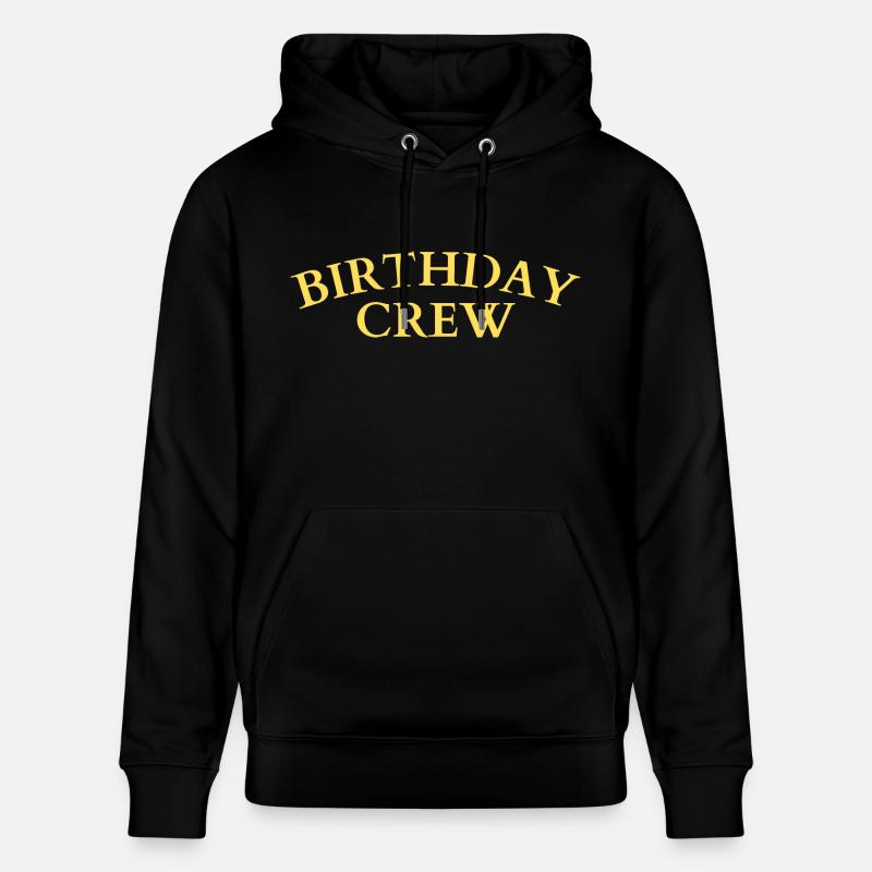 Équipage d’anniversaire - Sweat à capuche bio CRUISER Stanley/Stella Unisexe - noir