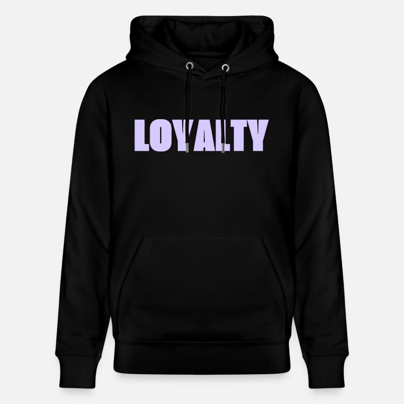 Loyalty - Stanley/Stella Unisex Bio-Hoodie CRUISER  - Schwarz