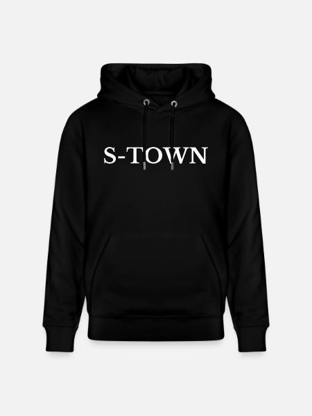 Stuttgart S-Town - Stanley/Stella CRUISER Unisex Organic Hoodie - black