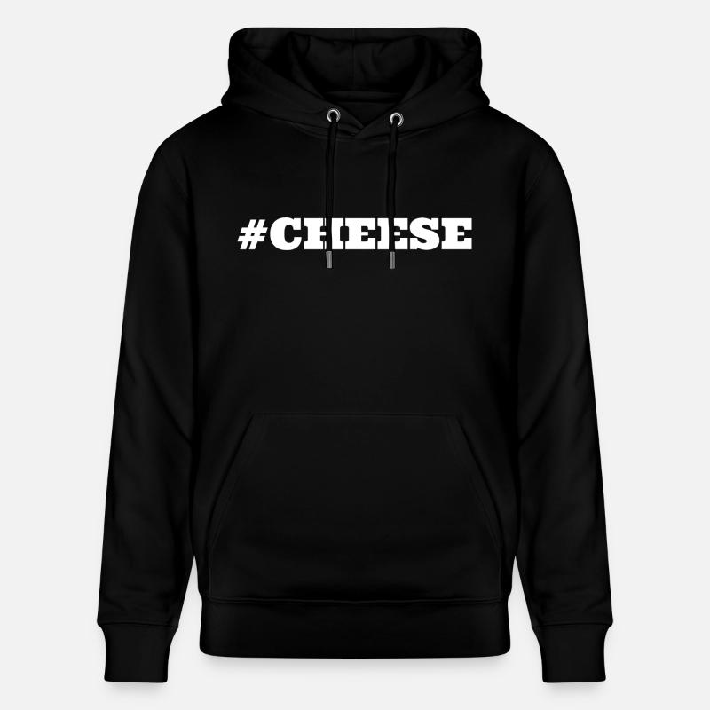 #Cheese - Sweat à capuche bio CRUISER Stanley/Stella Unisexe - noir