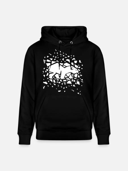 Ours polaire 2 - Sweat à capuche bio CRUISER Stanley/Stella Unisexe - noir