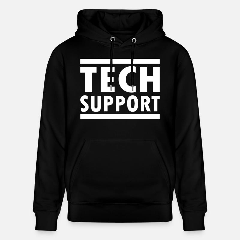 tech support - Sweat à capuche bio CRUISER Stanley/Stella Unisexe - noir