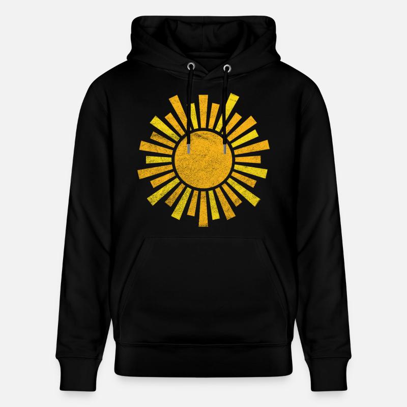 Sonne - Stanley/Stella Unisex Bio-Hoodie CRUISER - Schwarz