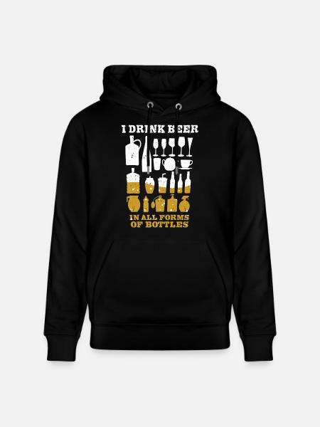 Beer lovers - Stanley/Stella CRUISER Unisex Organic Hoodie - black