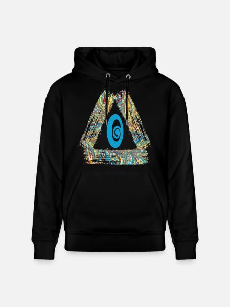 e 201 o - Stanley/Stella Unisex Bio-Hoodie CRUISER - Schwarz