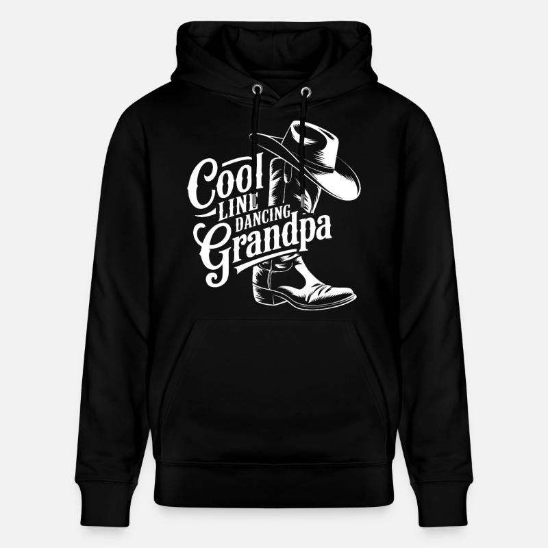 Conception de danse de grand-père cool - Sweat à capuche bio CRUISER Stanley/Stella Unisexe - noir