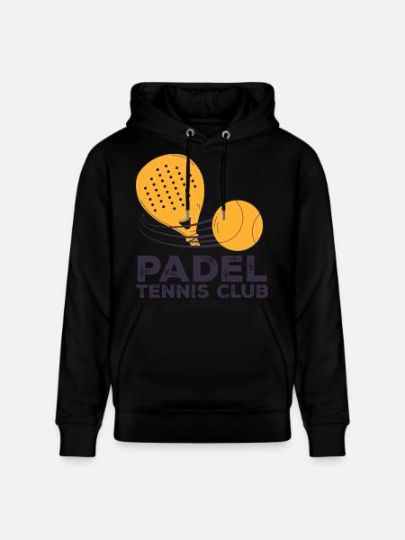 I can't I have padel - Stanley/Stella CRUISER Unisex Organic Hoodie - black
