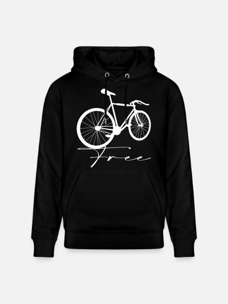 Bike - Stanley/Stella CRUISER Unisex Organic Hoodie - black