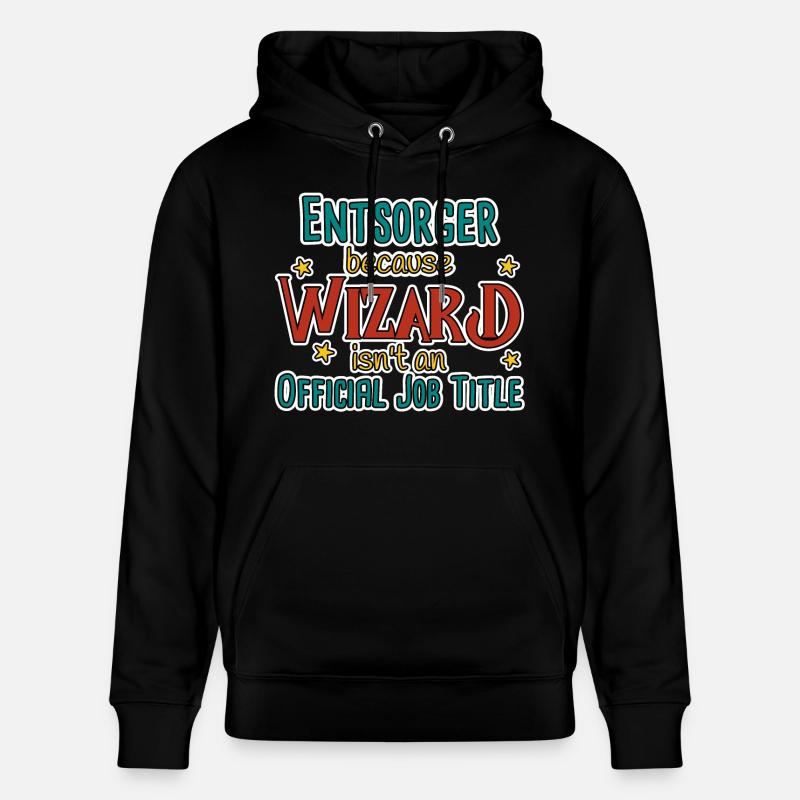 Entsorger Wizard - Stanley/Stella Unisex Bio-Hoodie CRUISER  - Schwarz