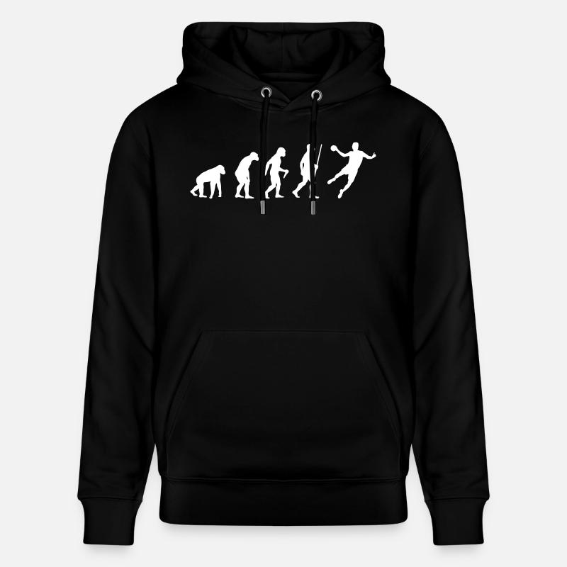 Handballer Evolution - Sweat à capuche bio CRUISER Stanley/Stella Unisexe - noir