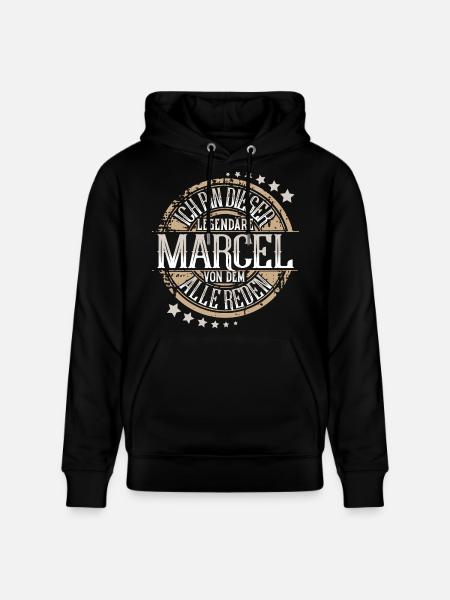 Marcel - Stanley/Stella Unisex Bio-Hoodie CRUISER  - Schwarz