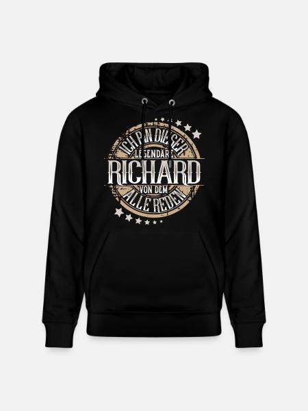 Richard - Stanley/Stella Unisex Bio-Hoodie CRUISER - Schwarz