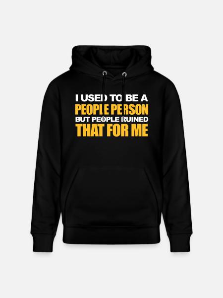Funny - Stanley/Stella Unisex Bio-Hoodie CRUISER - Schwarz