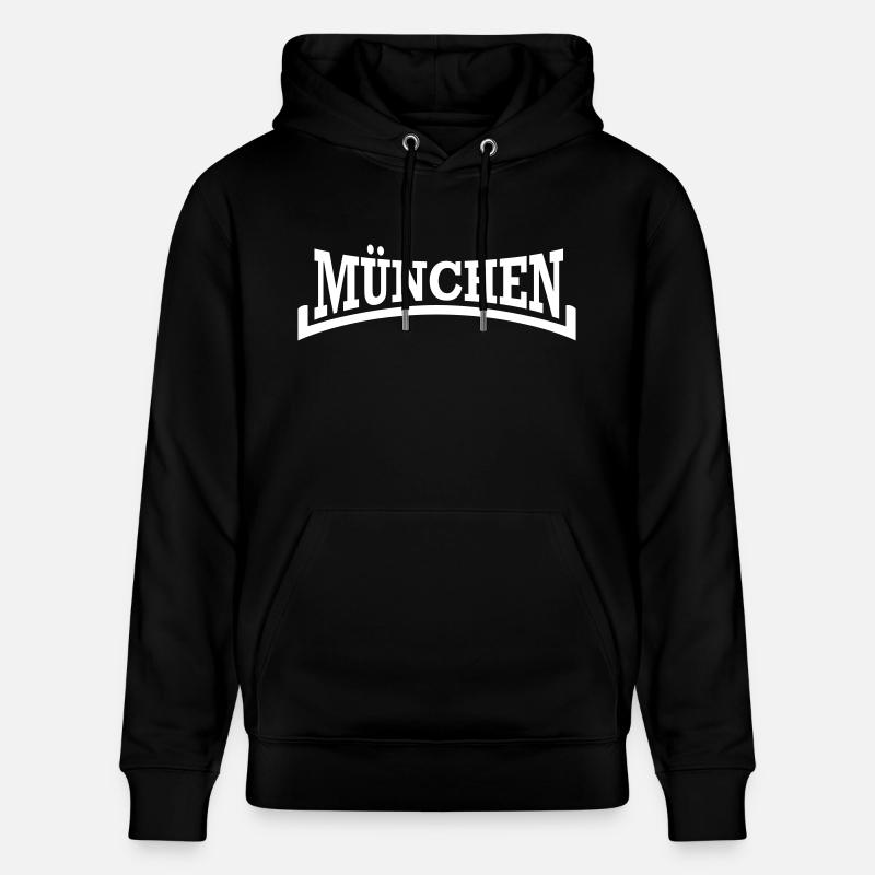 Munich style - Sweat à capuche bio CRUISER Stanley/Stella Unisexe - noir