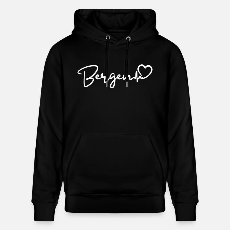 Bergen Heartbeat - Sweat à capuche bio CRUISER Stanley/Stella Unisexe - noir