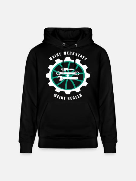 My workshop My rules - Stanley/Stella CRUISER Unisex Organic Hoodie - black