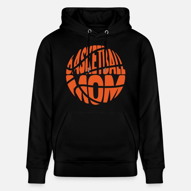 maman basketteuse - Sweat à capuche bio CRUISER Stanley/Stella Unisexe - noir