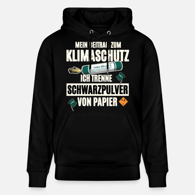 Pyrotechnicien Pyro - Sweat à capuche bio CRUISER Stanley/Stella Unisexe - noir