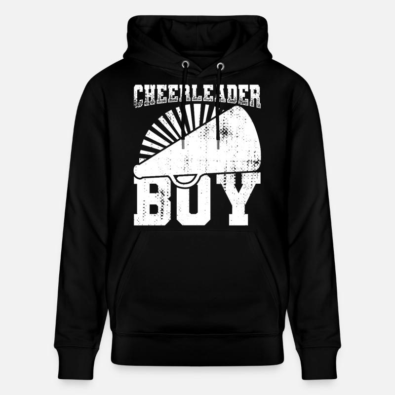 Garçon pom-pom girl - Sweat à capuche bio CRUISER Stanley/Stella Unisexe - noir