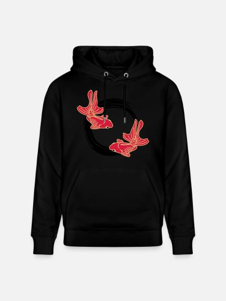 kingyo - Stanley/Stella Unisex Bio-Hoodie CRUISER - Schwarz