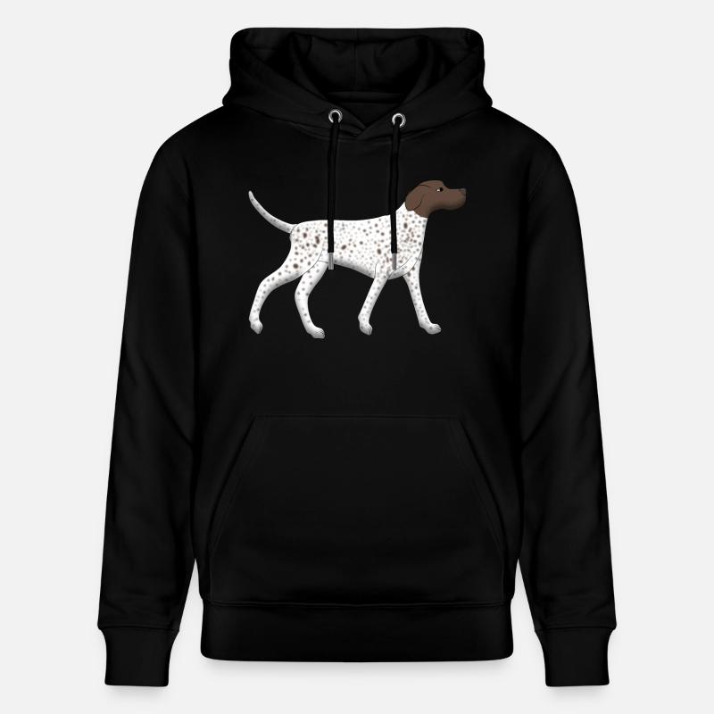 Pointers run - Sweat à capuche bio CRUISER Stanley/Stella Unisexe - noir