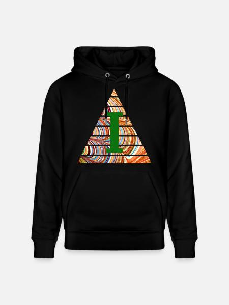 Dreieck E 56 I - Stanley/Stella CRUISER Unisex Organic Hoodie - black
