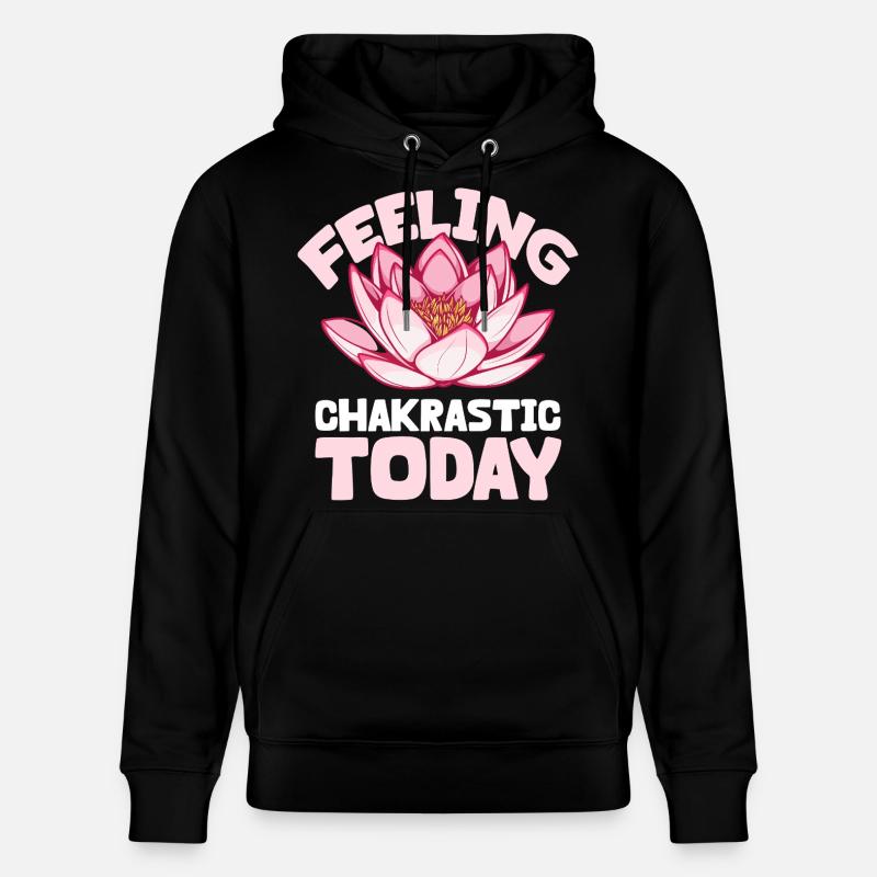 Sensation du chakra - Bonne énergie - Sweat à capuche bio CRUISER Stanley/Stella Unisexe - noir