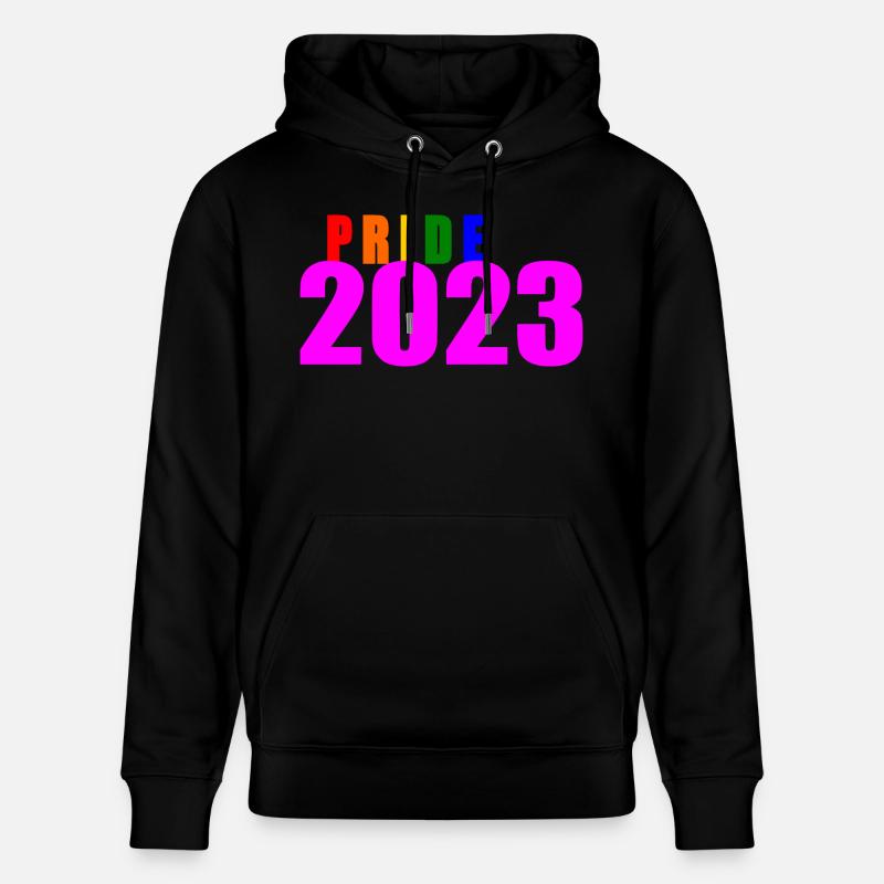 Pride 2023 - Sweat à capuche bio CRUISER Stanley/Stella Unisexe - noir