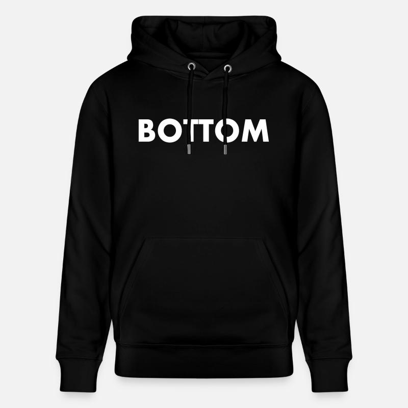 Bottom - Sweat à capuche bio CRUISER Stanley/Stella Unisexe - noir