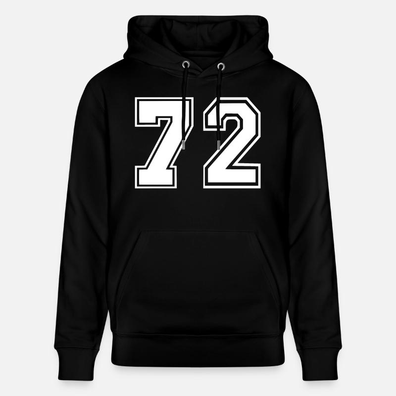 72 - Sweat à capuche bio CRUISER Stanley/Stella Unisexe - noir