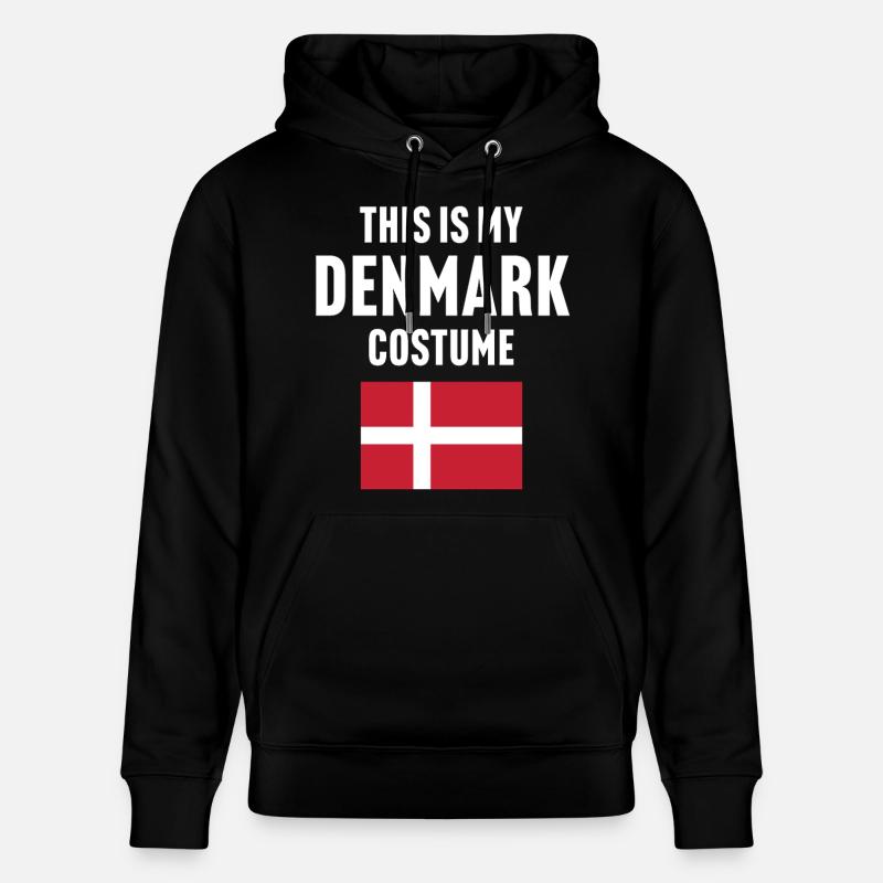 C’est mon costume du Danemark - Sweat à capuche bio CRUISER Stanley/Stella Unisexe - noir