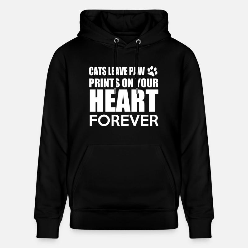 Amateurs de chats - Sweat à capuche bio CRUISER Stanley/Stella Unisexe - noir