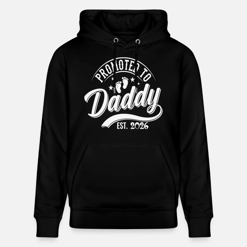 Promu papa 2026 - Sweat à capuche bio CRUISER Stanley/Stella Unisexe - noir