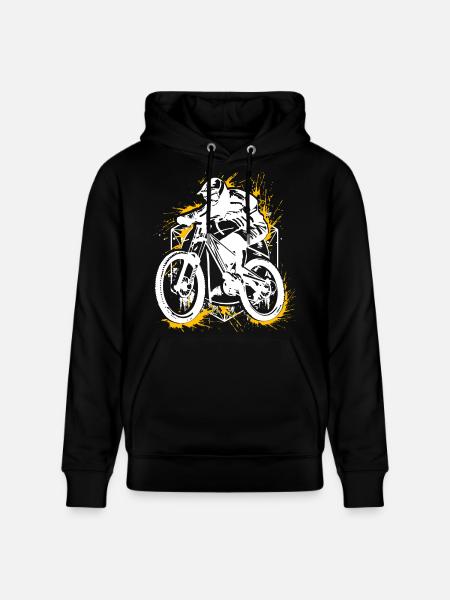 VTT VTT - VTT - VTT - Sweat à capuche bio CRUISER Stanley/Stella Unisexe - noir