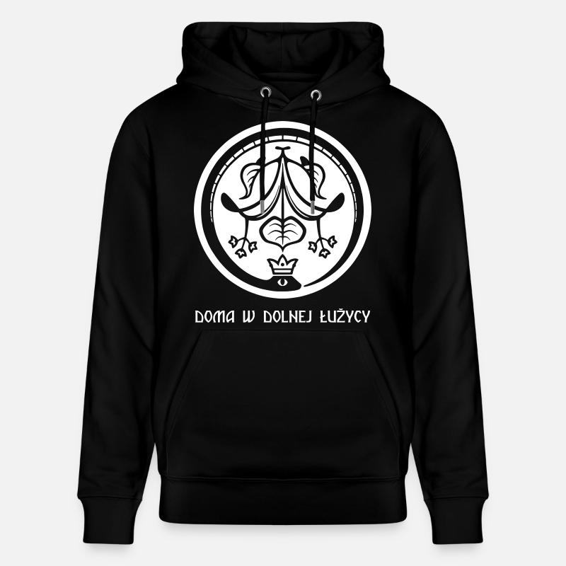 Ouroboros du Spreewald blanc - Sweat à capuche bio CRUISER Stanley/Stella Unisexe - noir