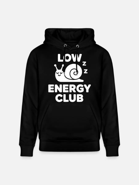 Slow Snail Club - Stanley/Stella CRUISER Unisex Organic Hoodie - black